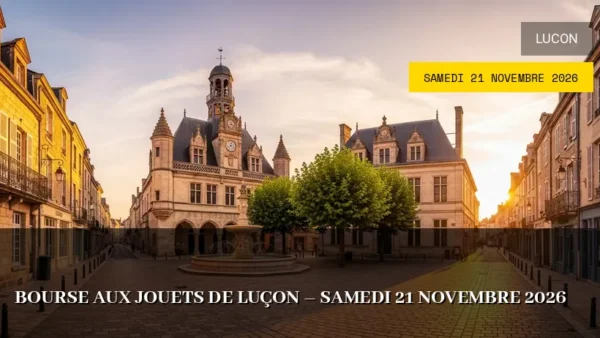 Bourse aux jouets de Luçon – Samedi 21 Novembre 2026