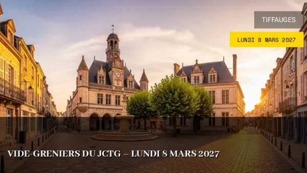 Vide-greniers du JCTG – Lundi 8 Mars 2027