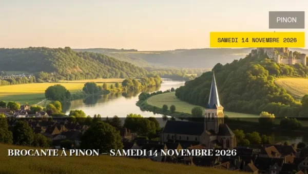 Brocante à Pinon – Samedi 14 Novembre 2026