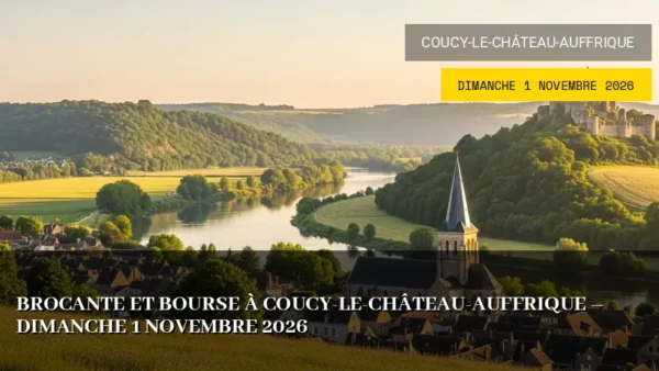 Brocante et Bourse aux Collections à Coucy-le-Château-Auffrique – Dimanche 1 Novembre 2026