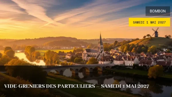 Vide-greniers des particuliers – Samedi 1 Mai 2027
