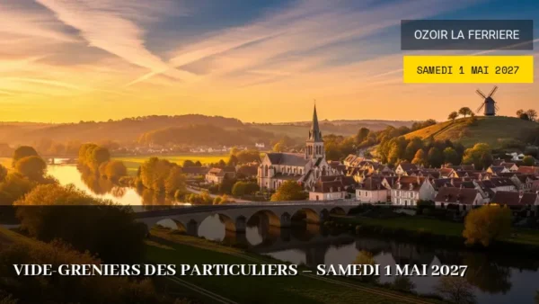 Vide-greniers des particuliers – Samedi 1 Mai 2027