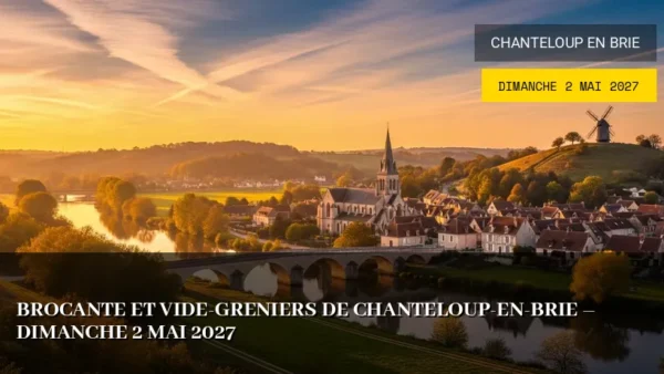 Brocante et Vide-greniers de Chanteloup-en-Brie – Dimanche 2 Mai 2027