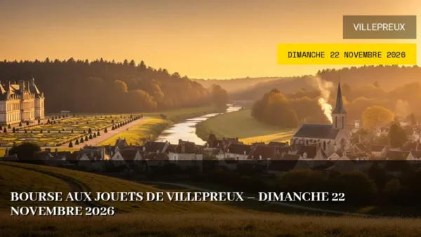 Bourse aux jouets de Villepreux – Dimanche 22 Novembre 2026
