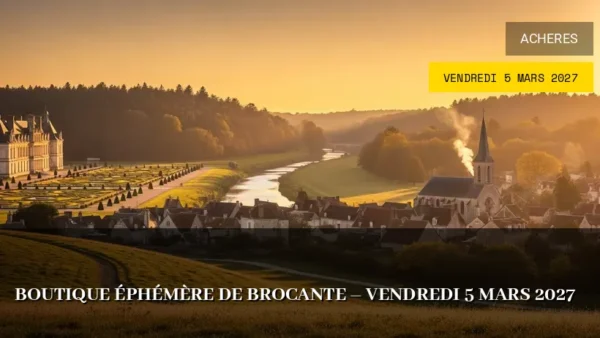 Boutique éphémère de brocante – Vendredi 5 Mars 2027