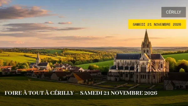 Foire à tout à Cérilly – Samedi 21 Novembre 2026