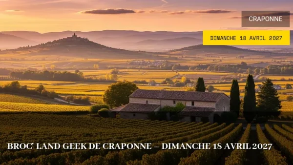 Broc&rsquo; Land Geek de Craponne – Dimanche 18 Avril 2027