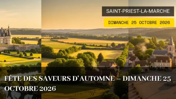 Fête des saveurs d&rsquo;automne – Dimanche 25 Octobre 2026