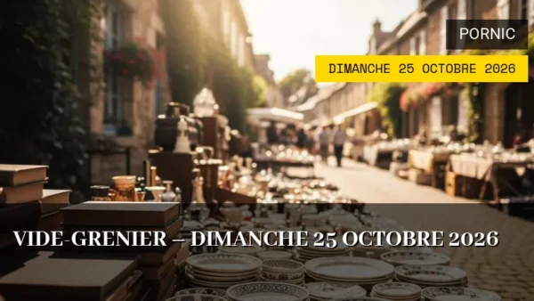 Vide-grenier – Dimanche 25 Octobre 2026