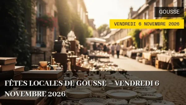 Fêtes locales de Gousse – Vendredi 6 Novembre 2026