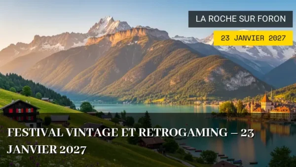Festival vintage et retrogaming – 23 Janvier 2027