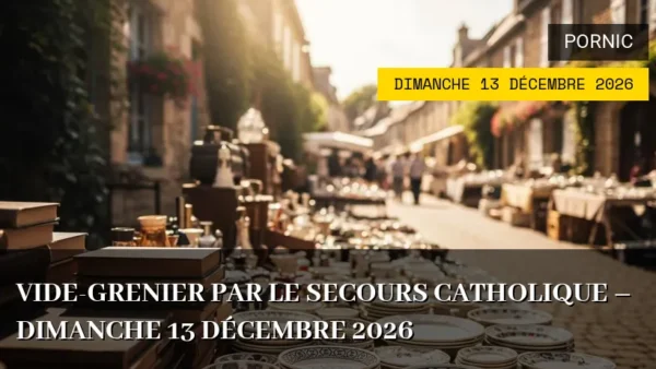 Vide-grenier par le Secours Catholique – Dimanche 13 Décembre 2026