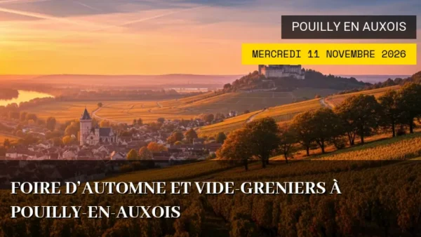 Foire d&rsquo;Automne et Vide-Greniers à Pouilly-en-Auxois