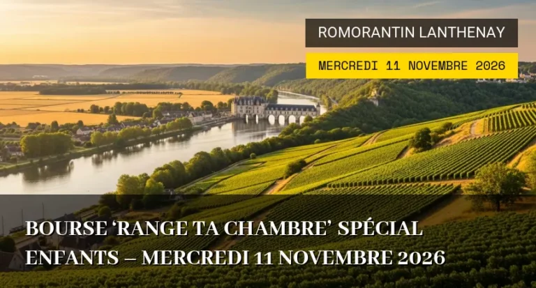 Bourse ‘Range ta Chambre’ spécial enfants – Mercredi 11 Novembre 2026