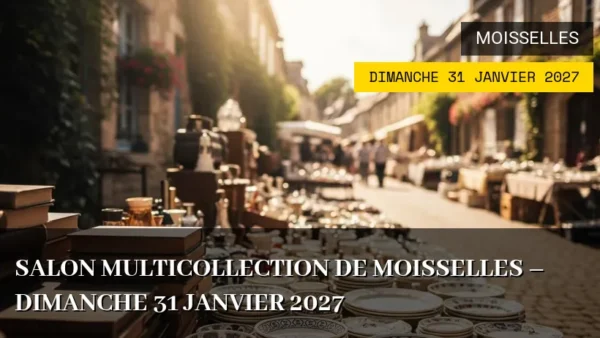 Salon Multicollection de Moisselles – Dimanche 31 Janvier 2027