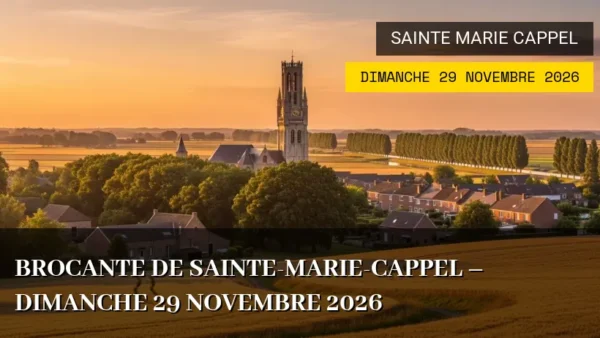 Brocante de Sainte-Marie-Cappel – Dimanche 29 Novembre 2026