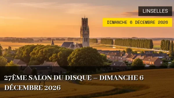 27ème Salon du disque – Dimanche 6 Décembre 2026