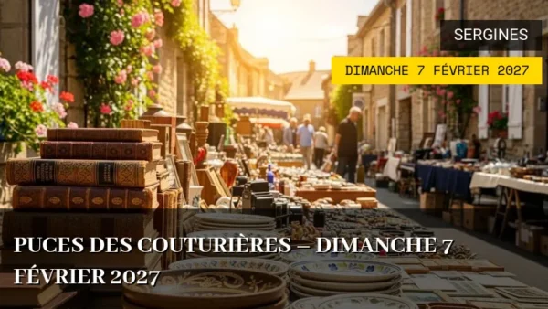 Puces des Couturières – Dimanche 7 Février 2027