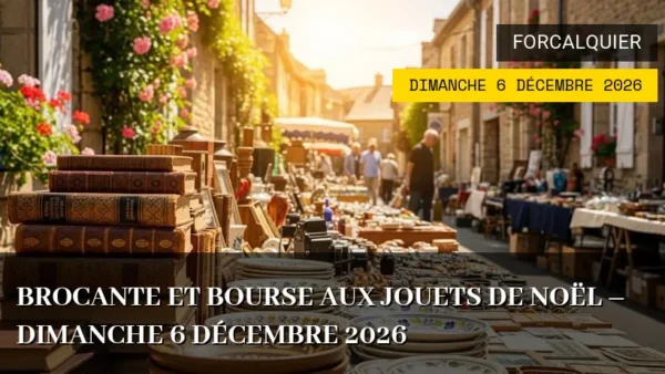 Brocante et Bourse aux jouets de Noël – Dimanche 6 Décembre 2026