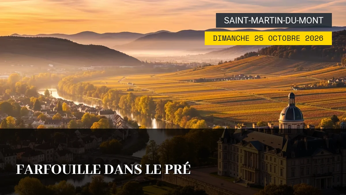 Affiche de l'événement : Farfouille dans le Pré – Dimanche 25 Octobre 2026
