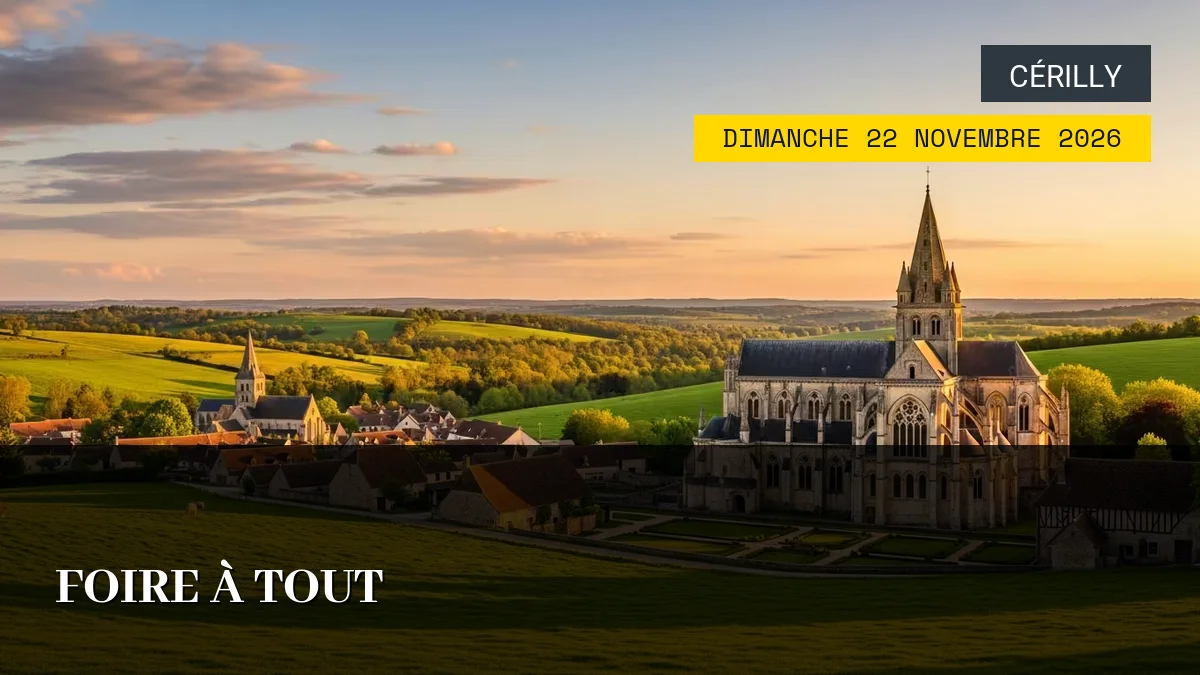 Affiche de l'événement : Foire à tout – Dimanche 22 Novembre 2026