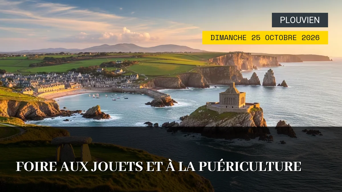 Affiche de l'événement : Foire aux Jouets et à la Puériculture – Dimanche 25 Octobre 2026