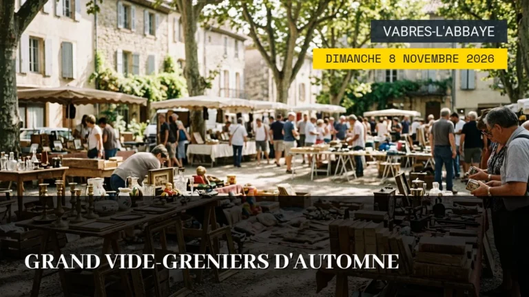 Grand Vide-Greniers d’Automne – Dimanche 8 Novembre 2026