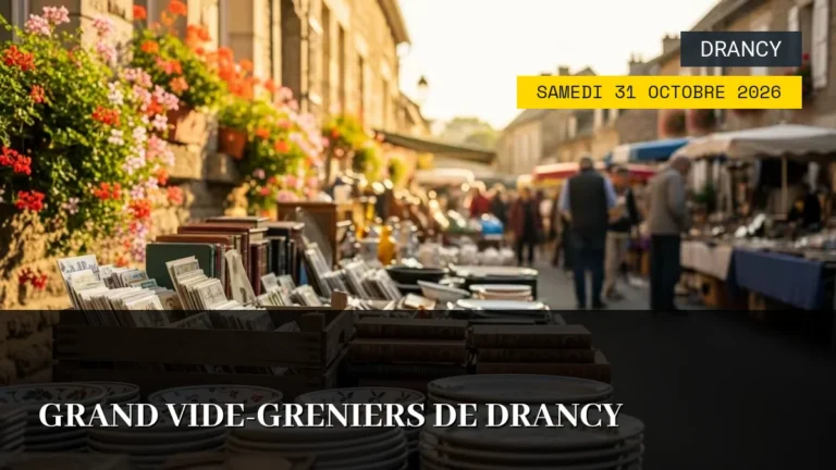 Grand Vide-Greniers de Drancy – Samedi 31 Octobre 2026