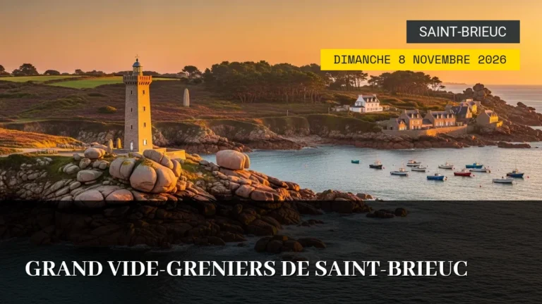 Grand Vide-Greniers de Saint-Brieuc – Dimanche 8 Novembre 2026