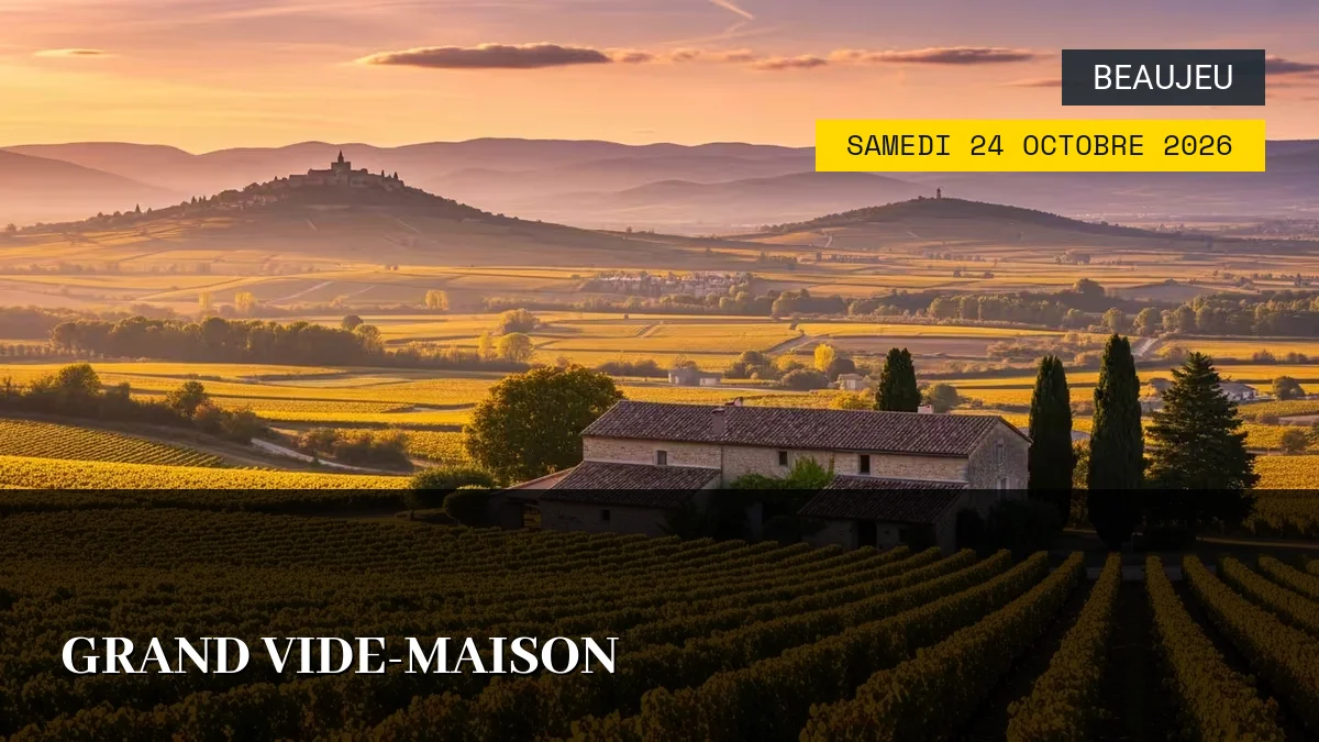 Affiche de l'événement : Grand Vide-Maison – Samedi 24 Octobre 2026