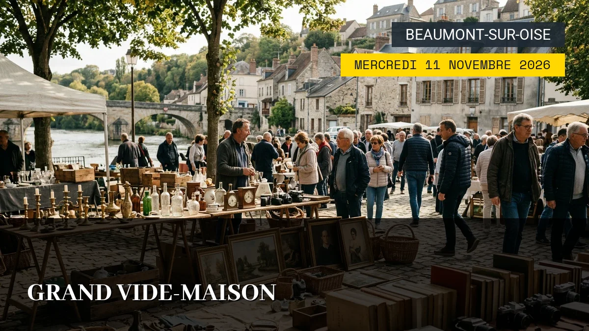 Affiche de l'événement : Grand Vide-Maison – Mercredi 11 Novembre 2026