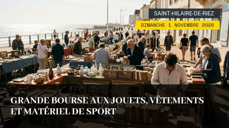 Grande Bourse aux Jouets, Vêtements et Matériel de Sport – Dimanche 1 Novembre 2026