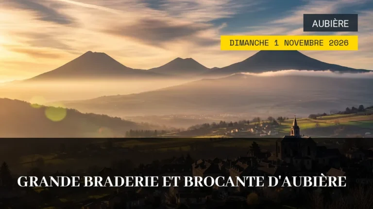 Grande Braderie et Brocante d’Aubière – Dimanche 1 Novembre 2026