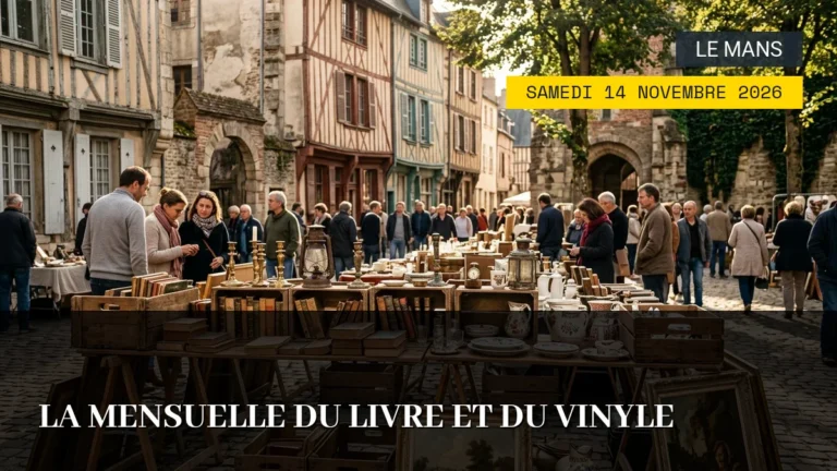La Mensuelle du Livre et du Vinyle – Samedi 14 Novembre 2026