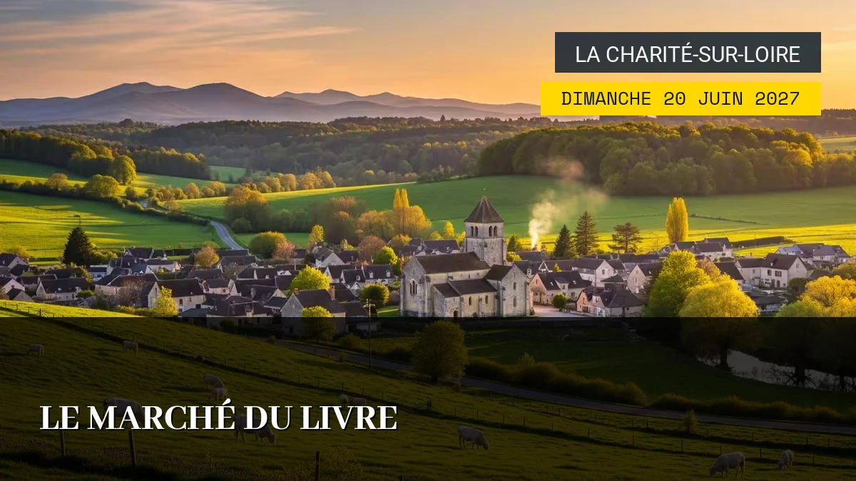 Affiche de l'événement : Le Marché du Livre – Dimanche 20 Juin 2027
