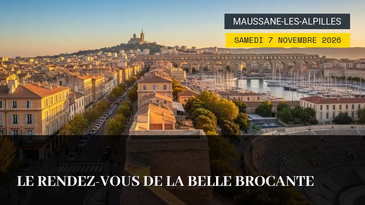 Affiche de l'événement : Le Rendez-vous de la Belle Brocante – Samedi 7 Novembre 2026
