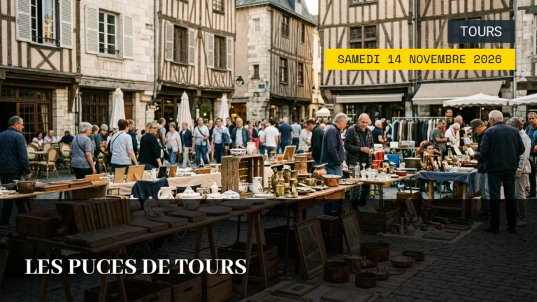 Les Puces de Tours – Samedi 14 Novembre 2026