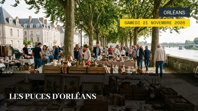 Les Puces d’Orléans – Samedi 21 Novembre 2026