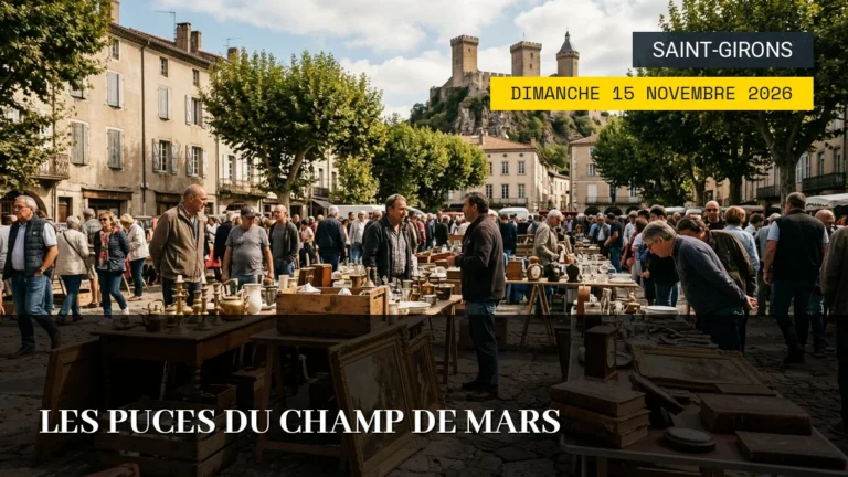 Les Puces du Champ de Mars – Dimanche 15 Novembre 2026
