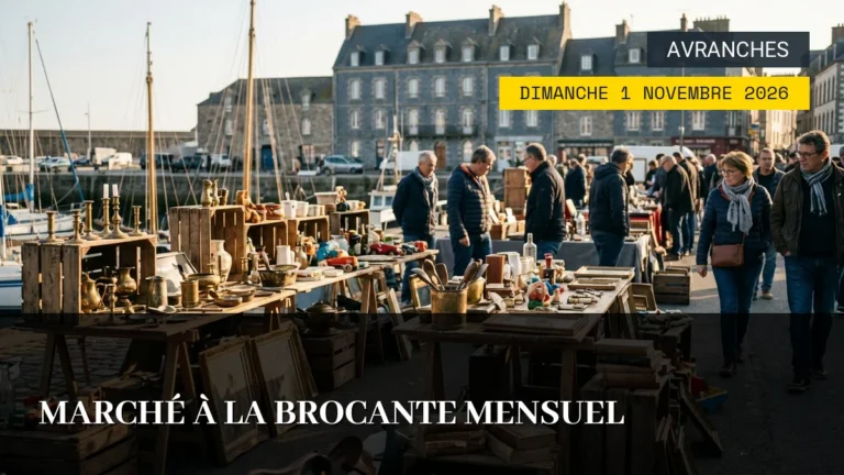 Marché à la Brocante Mensuel – Dimanche 1 Novembre 2026