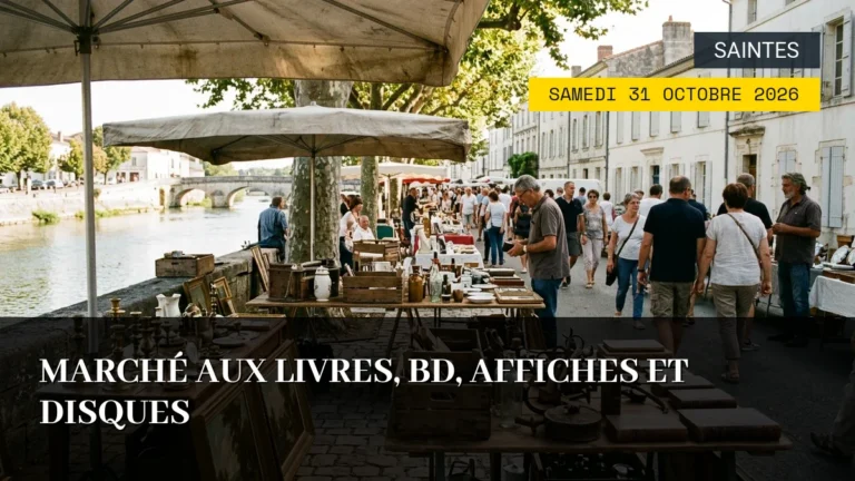 Marché aux Livres, BD, Affiches et Disques – Samedi 31 Octobre 2026