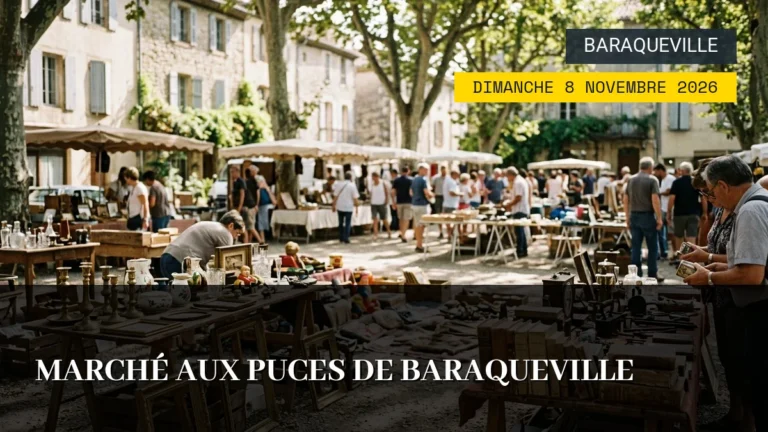 Marché aux Puces de Baraqueville – Dimanche 8 Novembre 2026
