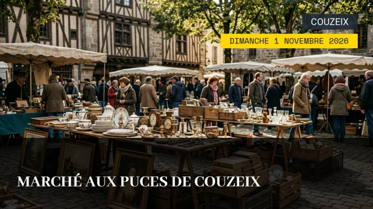 Marché aux Puces de Couzeix – Dimanche 1 Novembre 2026