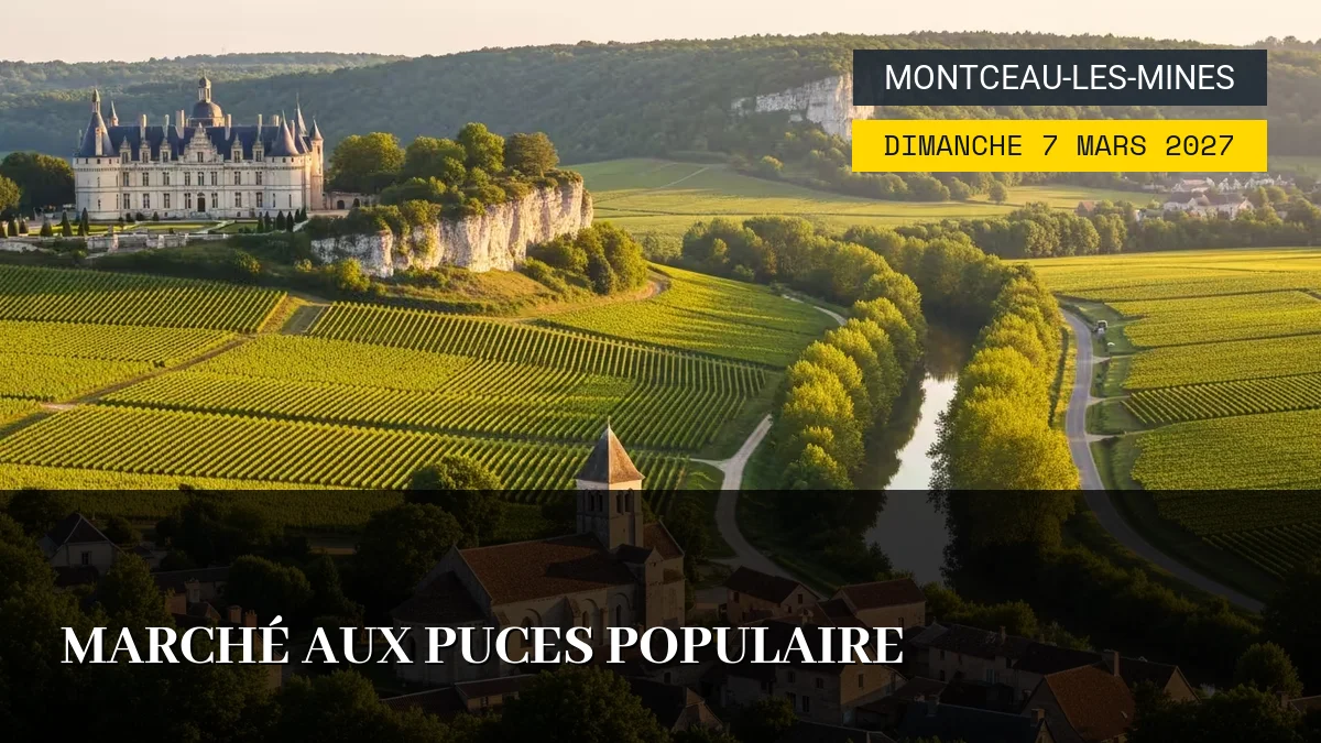 Affiche de l'événement : Marché aux Puces Populaire – Dimanche 7 Mars 2027
