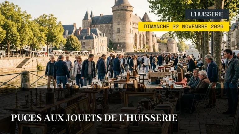 Puces aux Jouets de L’Huisserie – Dimanche 22 Novembre 2026