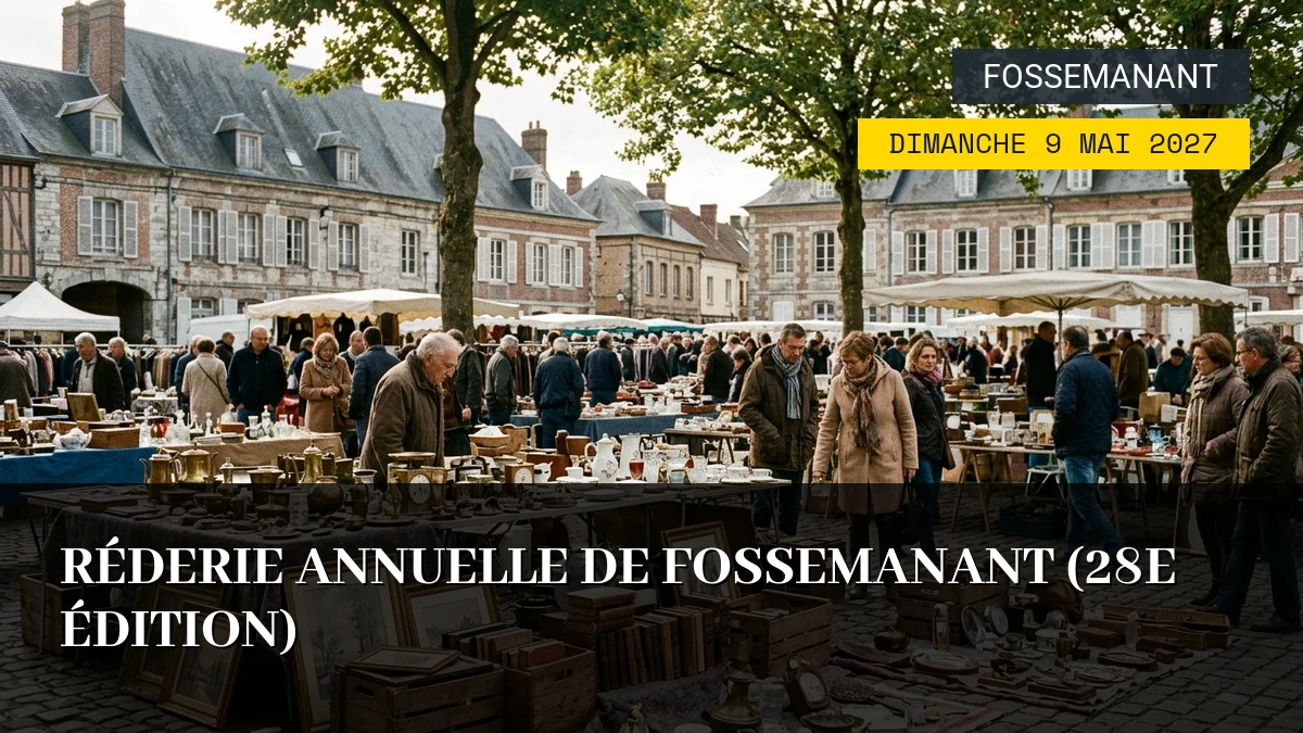 Affiche de l'événement : Réderie Annuelle de Fossemanant (28e édition) – Dimanche 9 Mai 2027