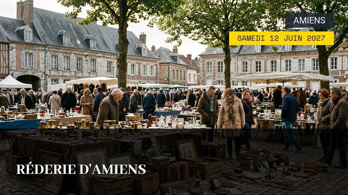 Affiche de l'événement : Réderie d&rsquo;Amiens – Samedi 12 Juin 2027