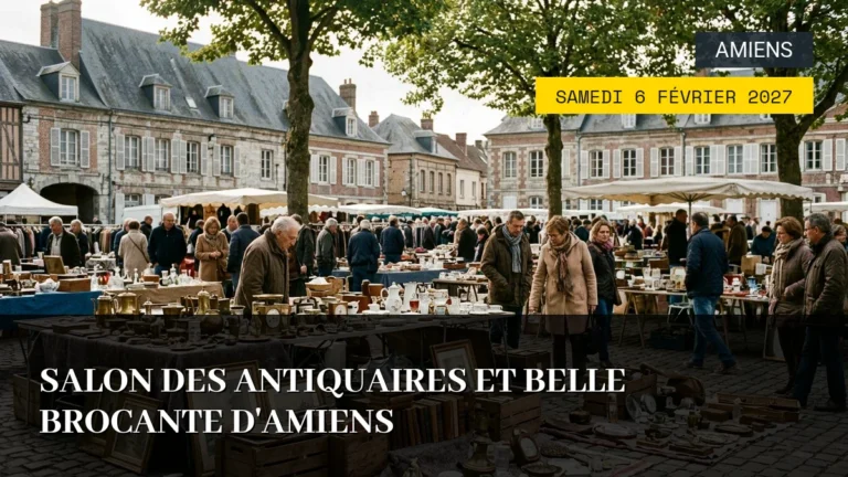 Salon des Antiquaires et Belle Brocante d’Amiens – Samedi 6 Février 2027