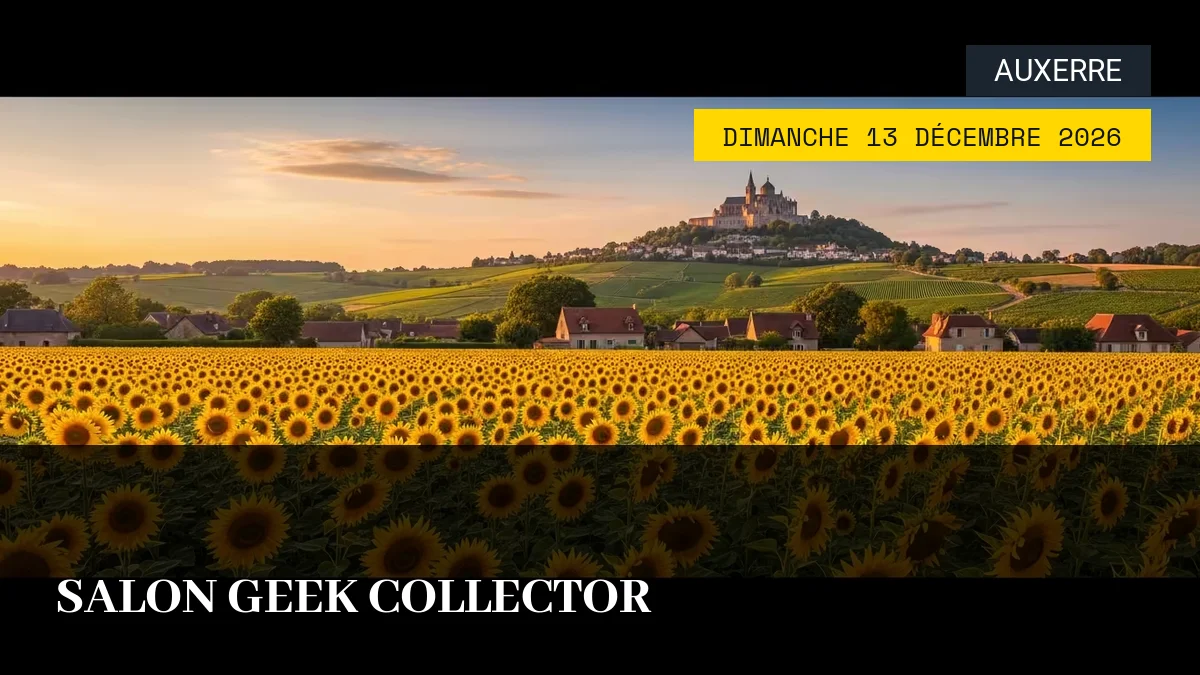 Affiche de l'événement : Salon Geek Collector – Dimanche 13 Décembre 2026