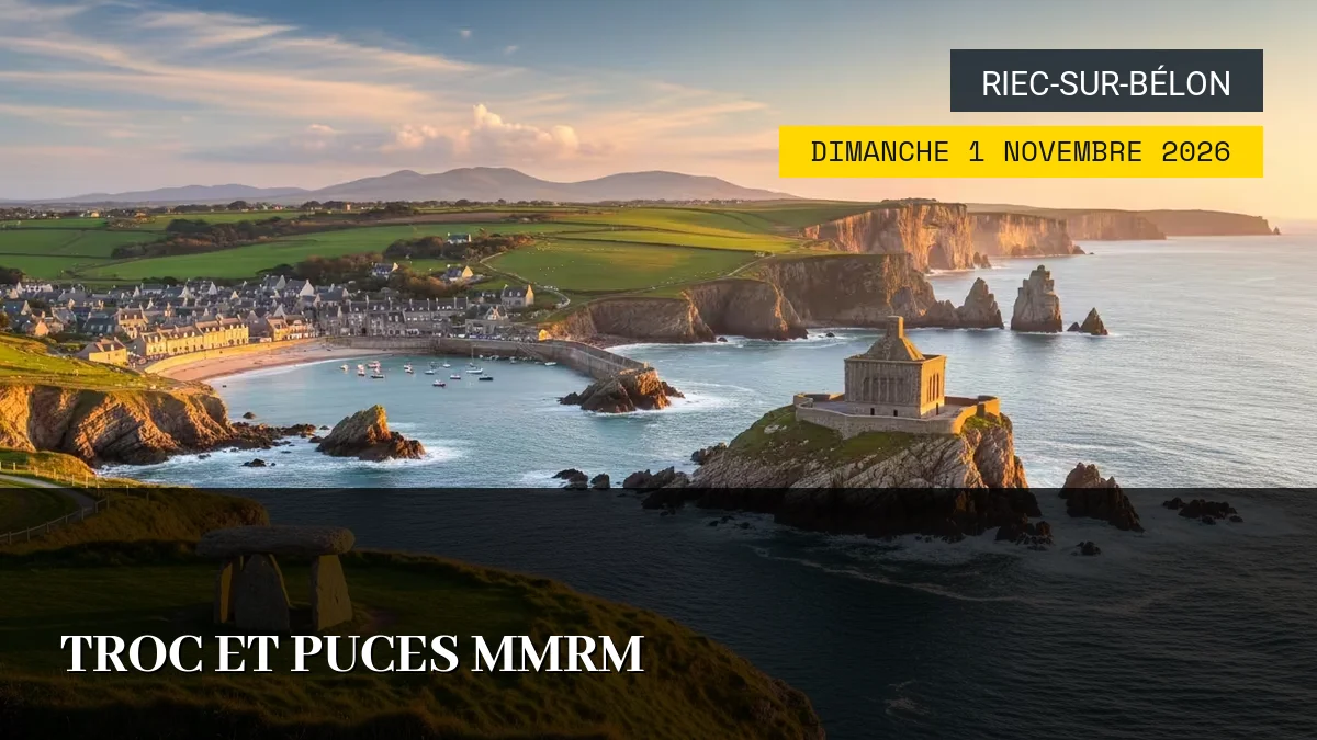Affiche de l'événement : Troc et Puces MMRM – Dimanche 1 Novembre 2026